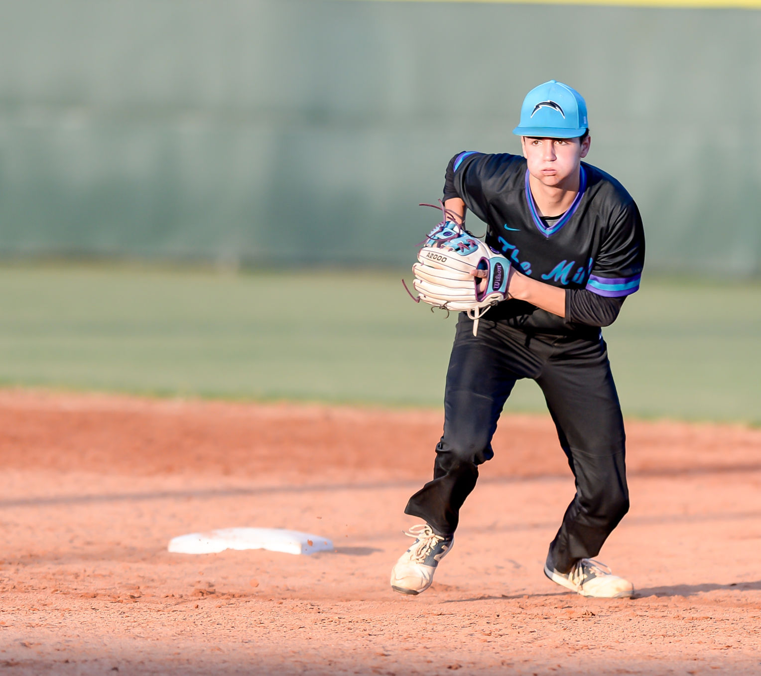 Friday night baseball action
